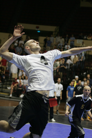 Oshkosh Volleyball - 2005 Andrew Sederberg Jump Serve